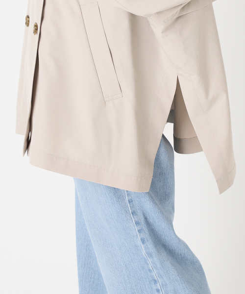 IENA PE/ポプリンオーバーショートコート ベージュ　38 IENA（イエナ）の「Peポプリンオーバーショートコート（その他