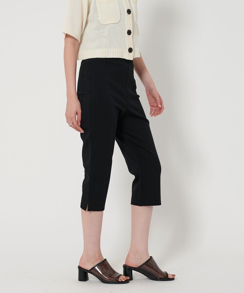 EMMEL REFINES(エメルリファインズ)の「<EMMEL REFINES>EM カプリパンツ ブラック(その他パンツ・レディース・ブラック・S/M)」の5枚目の写真
