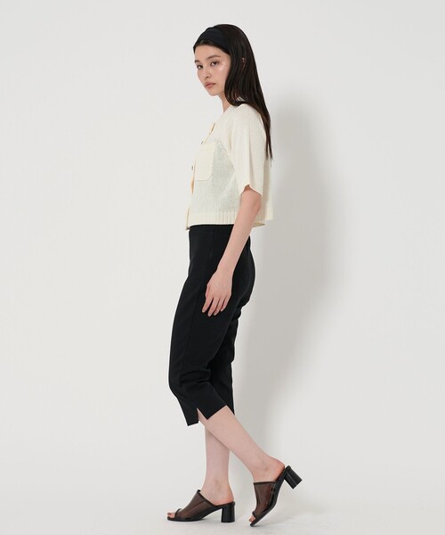 EMMEL REFINES(エメルリファインズ)の「<EMMEL REFINES>EM カプリパンツ ブラック(その他パンツ・レディース・ブラック・S/M)」の7枚目の写真