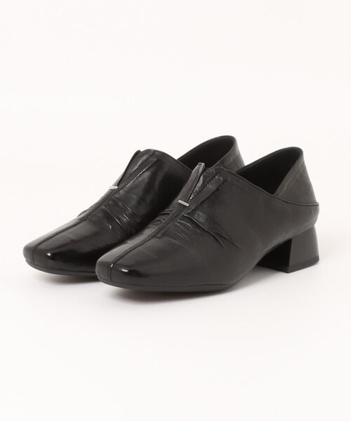 DECADE CLASSIC(ディケイド クラシック)の「【DECADE CLASSIC】シンプルデザインレザーアンクルストラップヒールシューズ(パンプス・レディース・ブラック/ブラウン・23.0cm/24.0cm/25.0cm/23.5cm/24.5cm/22.5cm)」の1枚目の写真