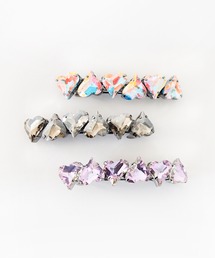 Casselini | Casselini(キャセリーニ)ハートビジューバレッタ(バレッタ/ヘアクリップ)