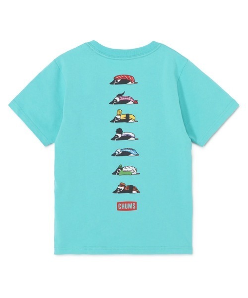 CHUMS(チャムス)の「【CHUMS】 Kids Booby Sushi Friends T-Shirt キッズ ブービー スシフレンズ ティーシャツ(Tシャツ/カットソー・キッズ・ピンク/ホワイト/パープル/ミント・X-LARGE/LARGE/MEDIUM)」の6枚目の写真