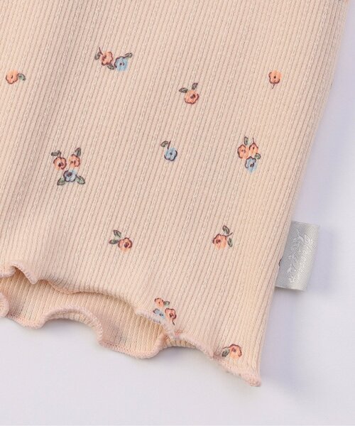 Seraph（セラフ）の「【ジュニア対応】ベーシックリブインナー半袖Tシャツ（Tシャツ/カットソー・キッズ・グレー/オフホワイト/ピンク・100/110/80/130/140/90/120）」の12枚目の写真