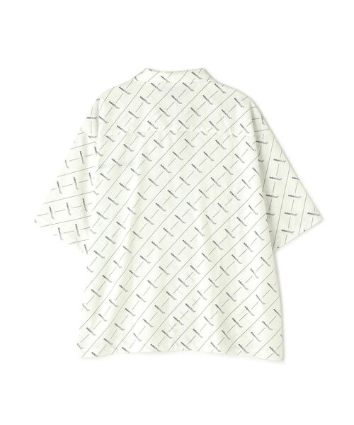 ADANS（アダンス）の「ADANS/アダンス/半袖シャツ（シャツ/ブラウス・レディース・ホワイト/ブラック・F）」の9枚目の写真