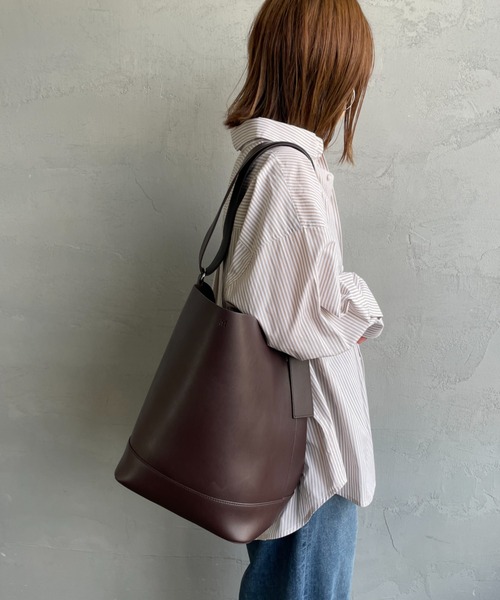 &MyuQ/アンドミューク] JUNO バケツ型トートバッグ（トート