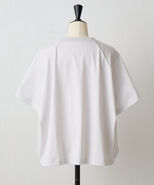 BEARDSLEY スクエア Tee ホワイト ビアズリー BEARDSLEY スクエアTee （white） - ファッション