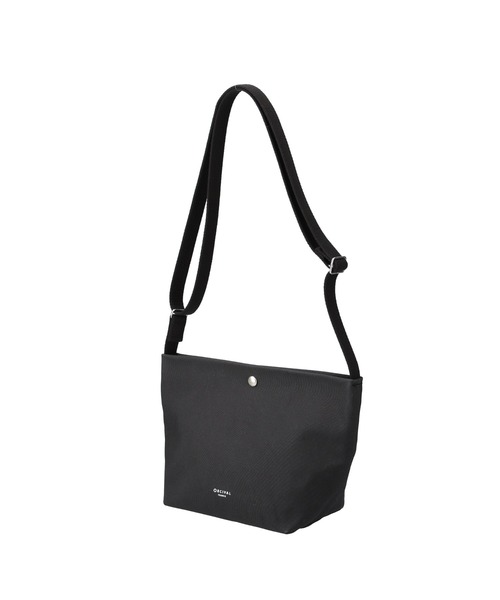 ORCIVAL（オーシバル）の「ORCIVAL (オーシバル）SHOULDER POUCH MEDIUM/OR-H032（ショルダーバッグ・レディース・チャコールグレー/ホワイト・F）」の2枚目の写真