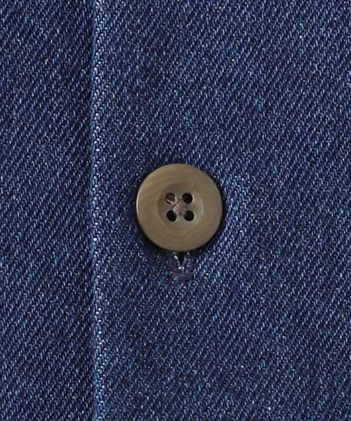 JOURNAL STANDARD relume（ジャーナルスタンダード　レリューム）の「【ZOZO限定】DENIM クロップドL/S（シャツ/ブラウス・メンズ・ネイビー/ブルー/ブラック・XS/S/M/L/XL）」の22枚目の写真