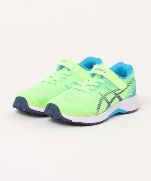 ASICS(アシックス)の「【asics】 LAZERBEAM RJ-MG-B(スニーカー・キッズ・ブルー/ブラック/ライム・25.0cm/21.5cm/22.0cm/19.0cm/20.0cm/21.0cm/22.5cm/23.5cm/24.5cm/23.0cm/24.0cm)」の2枚目の写真