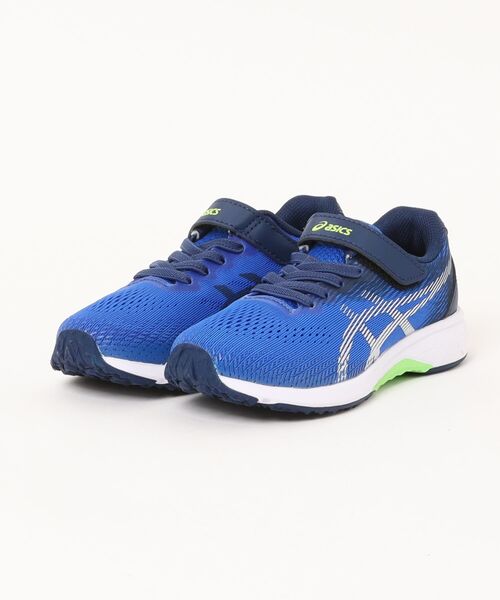 ASICS(アシックス)の「【asics】 LAZERBEAM RJ-MG-B(スニーカー・キッズ・ブルー/ブラック/ライム・25.0cm/21.5cm/22.0cm/19.0cm/20.0cm/21.0cm/22.5cm/23.5cm/24.5cm/23.0cm/24.0cm)」の3枚目の写真