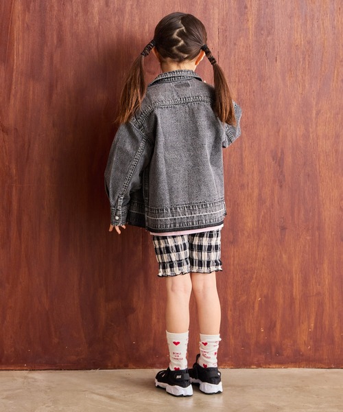 ꒰ঌ໒꒱フェアリーグランジ　シャーリングショートパンツ　itimi  y2k Seraph 子供服 フリンジ ショート パンツ キッズ 女の子 2024夏