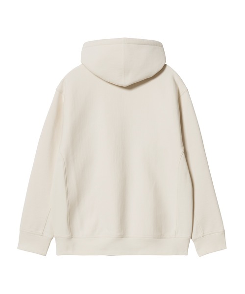 Carhartt WIP(カーハートダブリューアイピー)の「HOODED AMERICAN SCRIPT SWEAT(パーカー・メンズ・ブラック/キナリ/アッシュ/ダークオレンジ/ライトブルー・SMALL/X-LARGE/LARGE/MEDIUM)」の9枚目の写真