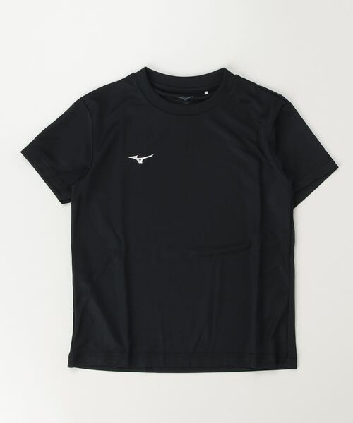 MIZUNO(ミズノ )の「ミズノ ナビドライTシャツ(半袖・丸首・ジュニア)(Tシャツ/カットソー・キッズ・ホワイト/ネイビー/ブラック・130cm/140cm/150cm/160cm)」の3枚目の写真