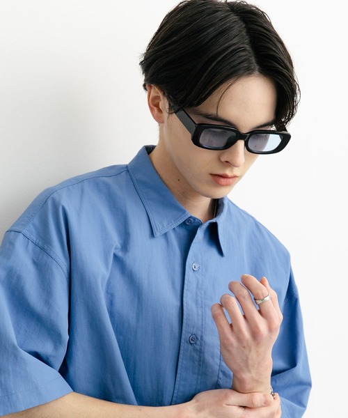 SENSE OF PLACE by URBAN RESEARCH（センスオブプレイスバイアーバンリサーチ）の「スクエアサングラス（メガネ・メンズ・ブラック/ブラック系その他・ONE）」の3枚目の写真