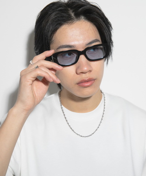 SENSE OF PLACE by URBAN RESEARCH（センスオブプレイスバイアーバンリサーチ）の「スクエアサングラス（メガネ・メンズ・ブラック/ブラック系その他・ONE）」の5枚目の写真