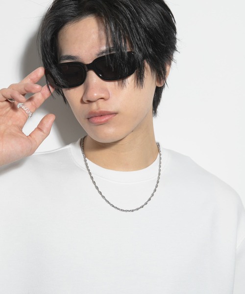 SENSE OF PLACE by URBAN RESEARCH（センスオブプレイスバイアーバンリサーチ）の「スクエアサングラス（メガネ・メンズ・ブラック/ブラック系その他・ONE）」の9枚目の写真