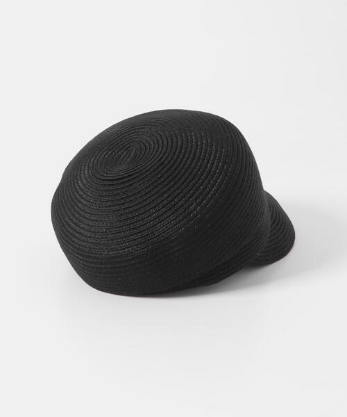 RODE SKO（ロデスコ）の「洗えるたためるキャスケット（キャスケット・レディース・ナチュラル/ブラック・FREE）」の14枚目の写真