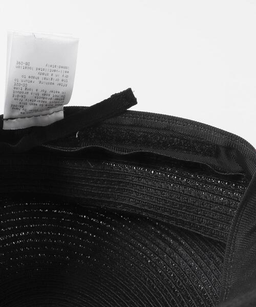 RODE SKO（ロデスコ）の「洗えるたためるキャスケット（キャスケット・レディース・ナチュラル/ブラック・FREE）」の16枚目の写真