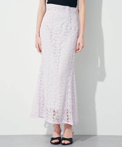 ケミカルレースマーメイドスカート（スカート）｜ME COUTURE（ミー