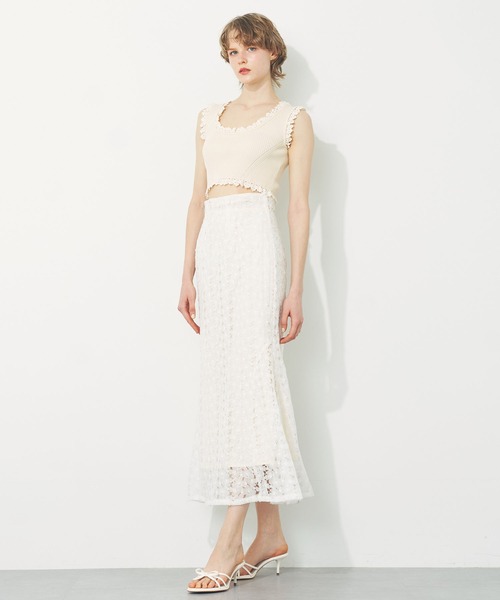 DEICY MECOUTURE ケミカルレースマーメイドスカート ケミカルレースマーメイドスカート（スカート）｜ME COUTURE（ミー