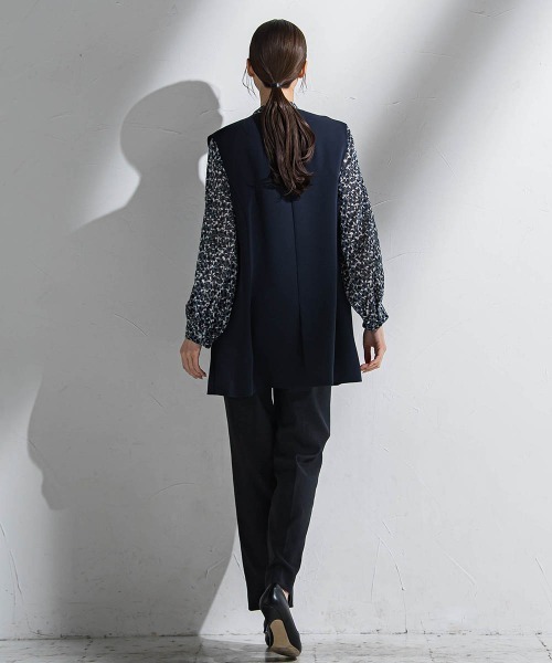 セール】【WEB限定】シェルタリングテーパードパンツ≪洗濯機で洗える