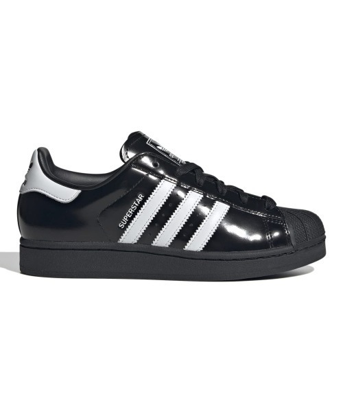 adidas(アディダス)の「adidas Originals SUPERSTAR II(アディダスオリジナルス スーパースター)(スニーカー・メンズ・ブラック系・23cm/23.5cm/25.5cm/26cm/26.5cm/24cm/24.5cm/25cm/27cm/27.5cm/28cm)」の1枚目の写真
