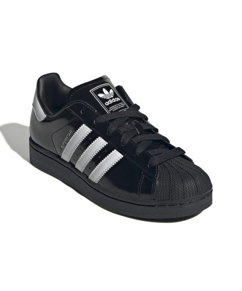 adidas(アディダス)の「adidas Originals SUPERSTAR II(アディダスオリジナルス スーパースター)(スニーカー・メンズ・ブラック系・23cm/23.5cm/25.5cm/26cm/26.5cm/24cm/24.5cm/25cm/27cm/27.5cm/28cm)」の5枚目の写真