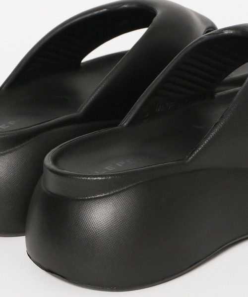 LEPSIM（レプシィム）の「EVA厚底トングサンダル　327881（サンダル・レディース・ベージュ/ブラック/ダークブラウン・LARGE/MEDIUM）」の6枚目の写真