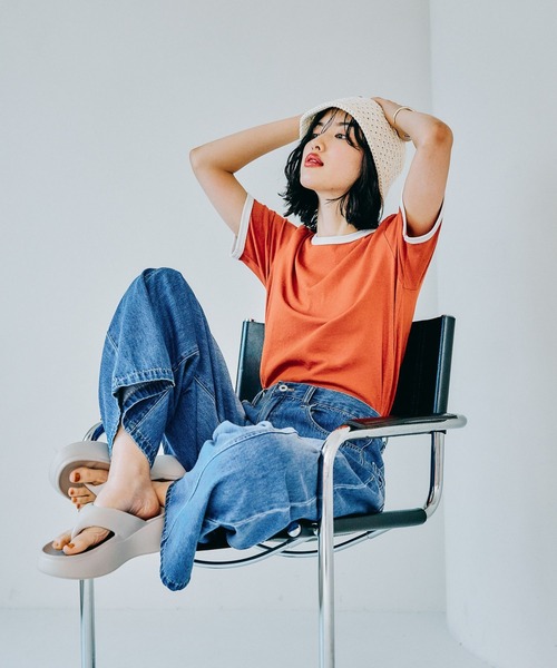 LEPSIM（レプシィム）の「EVA厚底トングサンダル　327881（サンダル・レディース・ベージュ/ブラック/ダークブラウン・LARGE/MEDIUM）」の20枚目の写真