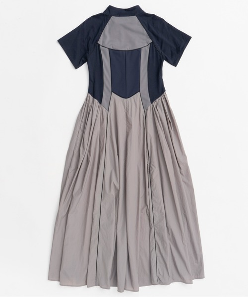 MAISON SPECIAL(メゾンスペシャル)の「Zip Up Volume Dress/ジップアップボリュームワンピース(ワンピース・レディース・ブラック/ホワイト/ネイビー・38/36)」の19枚目の写真