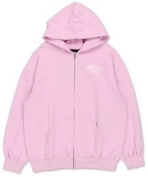パーカー（ピンク/桃色系・ワンポイント）ファッション通販