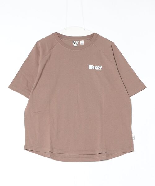 ROXY（ロキシー）の「ロキシー ROXY FOLLOW THE PATH TEE（Tシャツ/カットソー・レディース・ブラック/オフホワイト/ブラウン/ピンク・S/M/L/XL）」の4枚目の写真