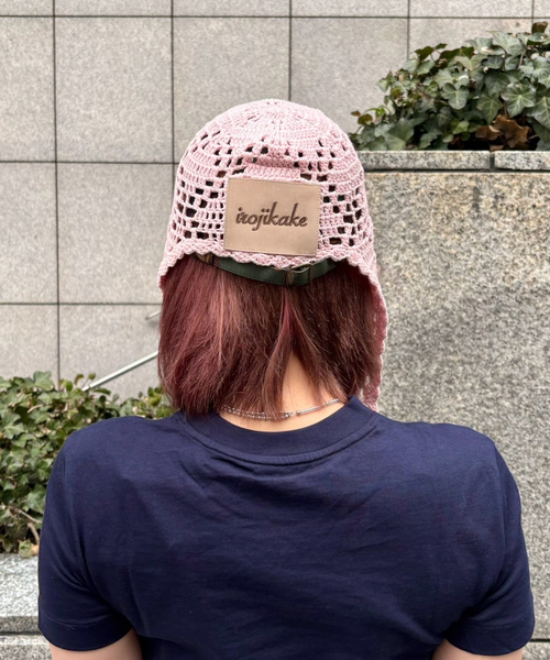 セール】【irojikake/イロジカケ】 Crochet cap IG25SSHT13（キャップ