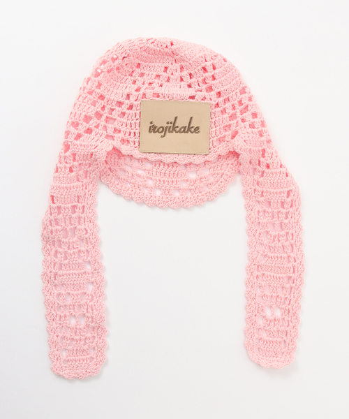 セール】【irojikake/イロジカケ】 Crochet cap IG25SSHT13（キャップ