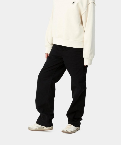Carhartt WIP(カーハートダブリューアイピー)の「Carhartt WIP W' PIERCE PANT STRAIGHT(カーハート ワークインプログレス ウィメンズ ピアース パンツ ストレート)(その他パンツ・レディース・ブラック系/ホワイト系・24inch/25inch/26inch)」の14枚目の写真