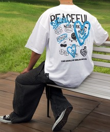 SMILEY FACE（スマイリーフェイス）の「【GROOVY STORE】SMILEY FACE ワイドシルエット半袖Tシャツ（Tシャツ/カットソー・メンズ）」