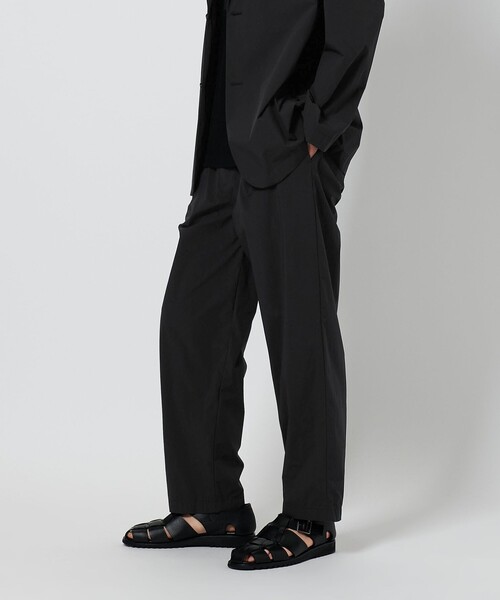 BEAUTY&YOUTH UNITED ARROWS(ビューティーアンドユースユナイテッドアローズ)の「360°MASTER ICE バルーン イージー パンツ -セットアップ対応 接触冷感 ストレッチ マルチ機能-(その他パンツ・メンズ・ブラック/ダークグレー・S/M/L/XL)」の4枚目の写真