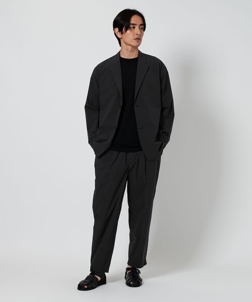 BEAUTY&YOUTH UNITED ARROWS(ビューティーアンドユースユナイテッドアローズ)の「360°MASTER ICE バルーン イージー パンツ -セットアップ対応 接触冷感 ストレッチ マルチ機能-(その他パンツ・メンズ・ブラック/ダークグレー・S/M/L/XL)」の6枚目の写真