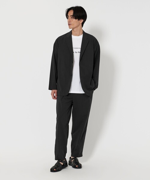 BEAUTY&YOUTH UNITED ARROWS(ビューティーアンドユースユナイテッドアローズ)の「360°MASTER ICE バルーン イージー パンツ -セットアップ対応 接触冷感 ストレッチ マルチ機能-(その他パンツ・メンズ・ブラック/ダークグレー・S/M/L/XL)」の13枚目の写真