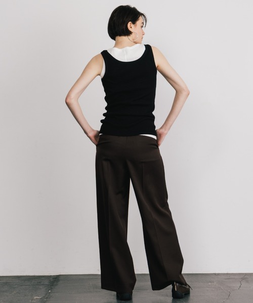 タンクトップ ノースリーブ THE LAYERED TANK/レイヤードタンク レディース セール】THE LAYERED TANK/レイヤードタンク（タンクトップ