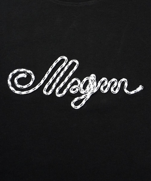 MSGM(エムエスジーエム)の「MSGM ROPEロゴ Tシャツ(Tシャツ/カットソー・レディース・ホワイト/ブラック・S/M)」の8枚目の写真