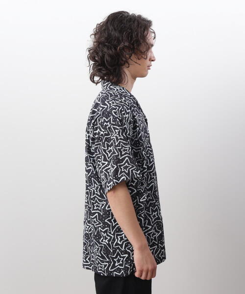 MANASTASH(マナスタッシュ)の「MANASTASH/マナスタッシュ/GAUZE MANALOHA SHIRT(シャツ/ブラウス・メンズ・ブラック/レッド/オレンジ・S/M/L/XL)」の16枚目の写真