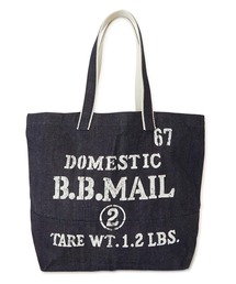 スーピマセルビッチデニム B.B.MAIL トートバッグ