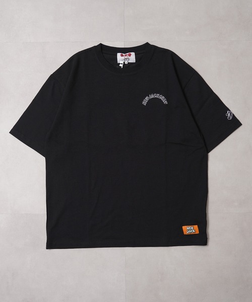 セール】NEW JACK 総刺繍 Tシャツ / NEW JACK full embroidery T-shirt