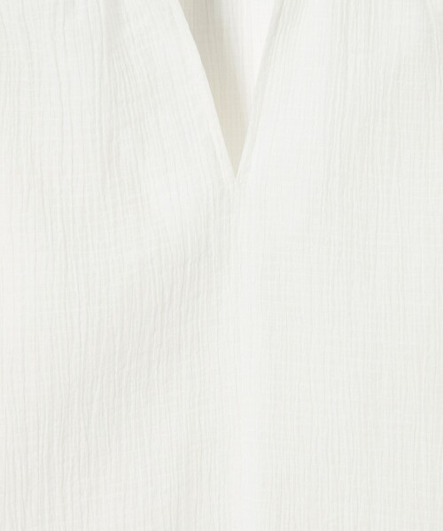 EMMEL REFINES＞EM ヨウリュウ ラッフルスリーブ ブラウス