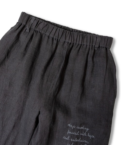 JACKROSE(ジャックローズ)の「BAYCANT リネン100% イージーパンツ(その他パンツ・メンズ・ブラック/ナチュラル/カーキ・M/L/XL)」の7枚目の写真