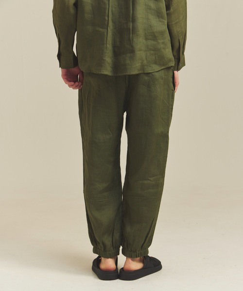 JACKROSE(ジャックローズ)の「BAYCANT リネン100% イージーパンツ(その他パンツ・メンズ・ブラック/ナチュラル/カーキ・M/L/XL)」の20枚目の写真