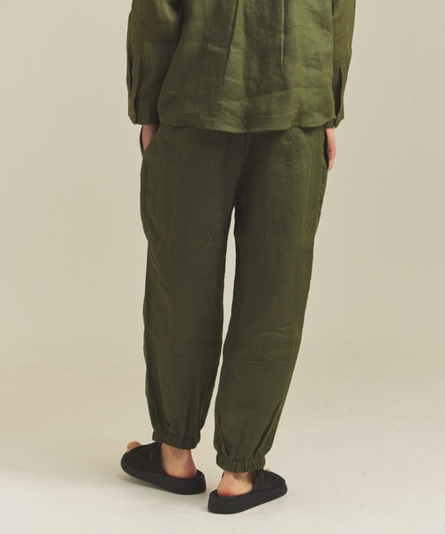 JACKROSE(ジャックローズ)の「BAYCANT リネン100% イージーパンツ(その他パンツ・メンズ・ブラック/ナチュラル/カーキ・M/L/XL)」の19枚目の写真
