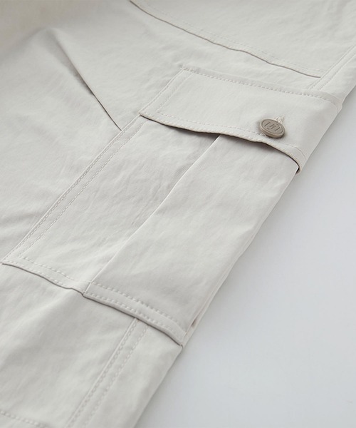 HOOK(フック)の「ルーズフィットカーゴショーツ (SS)(カーゴパンツ・メンズ・ホワイト/ブラック/ベージュ・MEDIUM/LARGE/X-LARGE)」の13枚目の写真