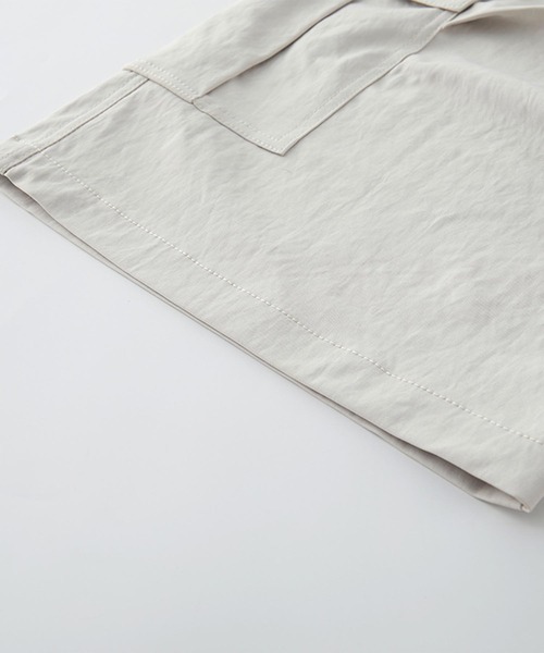 HOOK(フック)の「ルーズフィットカーゴショーツ (SS)(カーゴパンツ・メンズ・ホワイト/ブラック/ベージュ・MEDIUM/LARGE/X-LARGE)」の17枚目の写真
